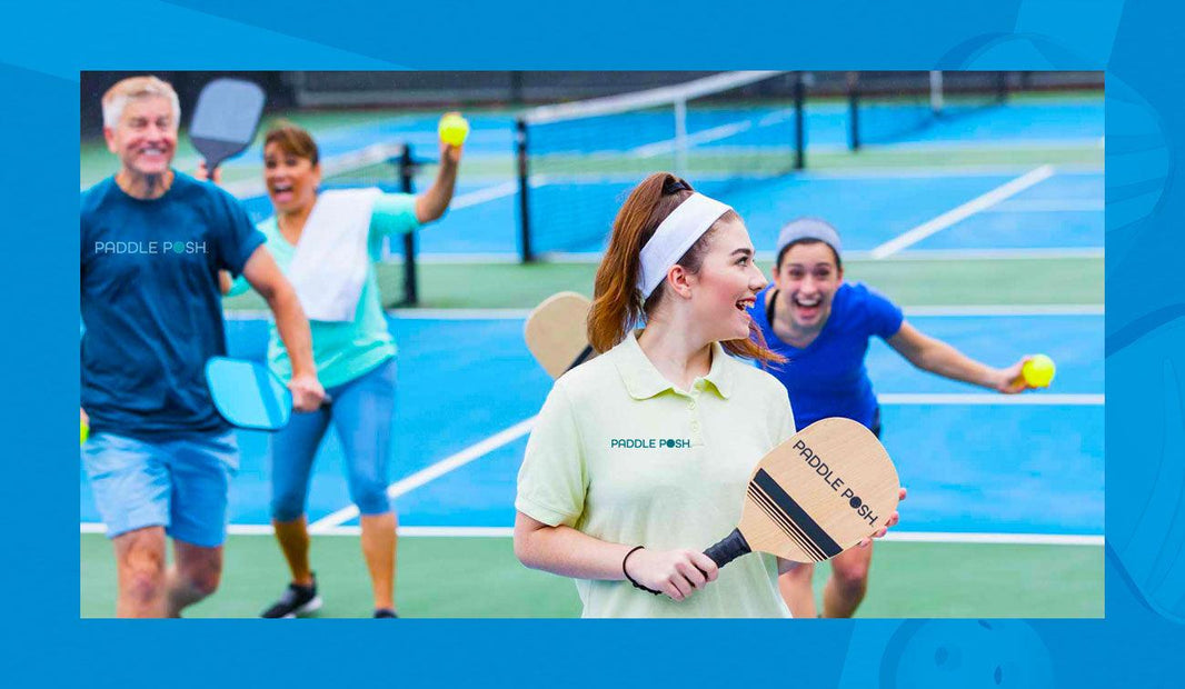 family pickleball kits and paddle bundles for families