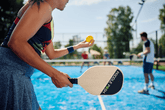 pickleball serving, how to serve pickleball