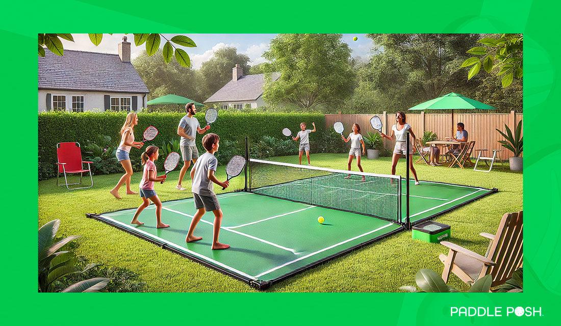 portable pickleball courts