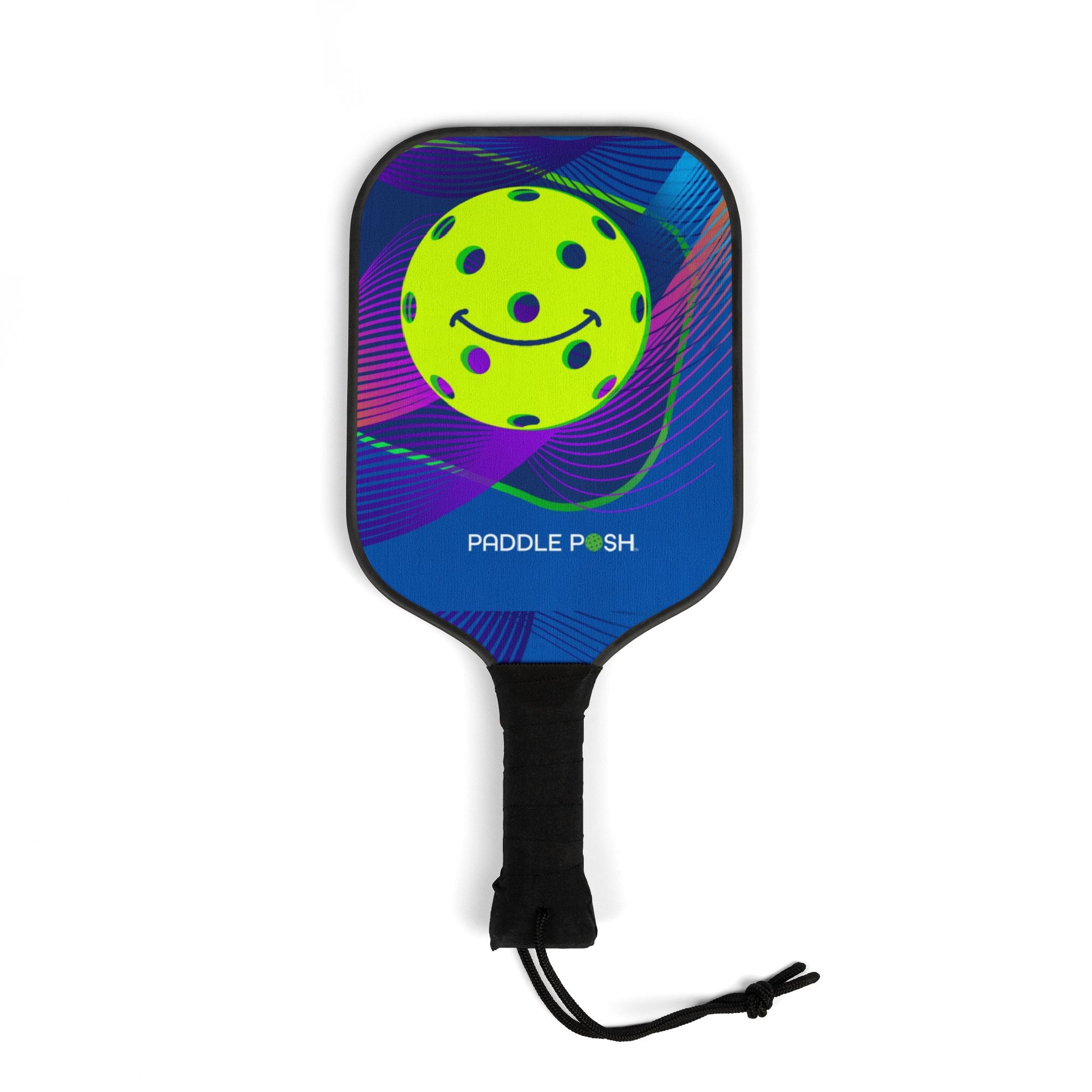 Pickleball paddle set bundle 2 paddles 2 balls wood