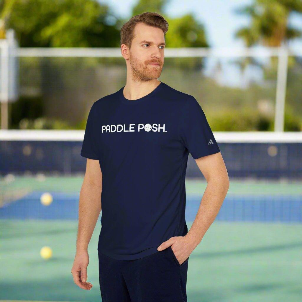 Mens-Pickleball-Graphic-Shirt-navy-blue-front-dri-fit-sport