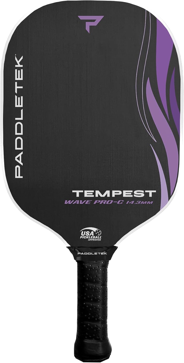 Paddletek Tempest Wave PRO-C 14.3mm - USAPA Approved Pickleball Paddles